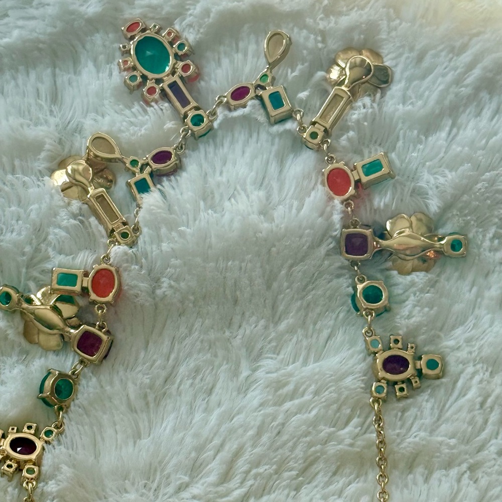 Kate Spade garden party Necklace nwt - Picture 4 of 10